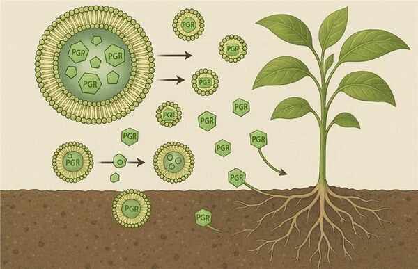 植物生长调节剂脂质体递送方案