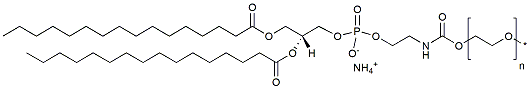 mPEG-DPPE ammonium salt, MW 3,000（二棕榈酰磷脂酰乙醇胺-MPEG(2000) 铵 盐）