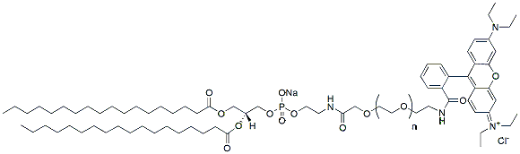 DSPE-Amide-PEG-Rhodamine, MW 2,000