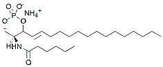 C6 ceramide-1,3-cyclic-phosphate (d18:1/6:0)
